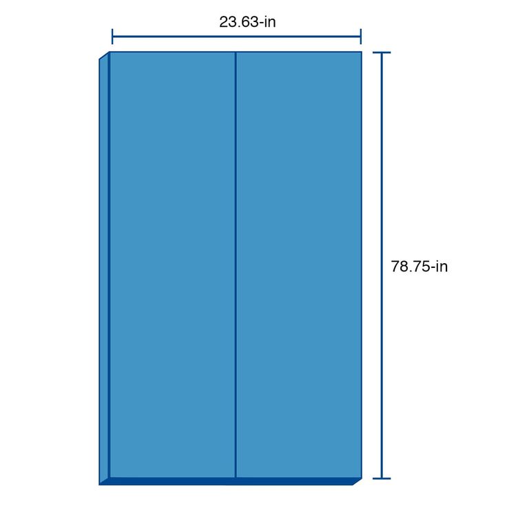 RELIABILT 24-in x 80-in White Louver Solid Core Primed Pine Wood Bifold Door Hardware Included