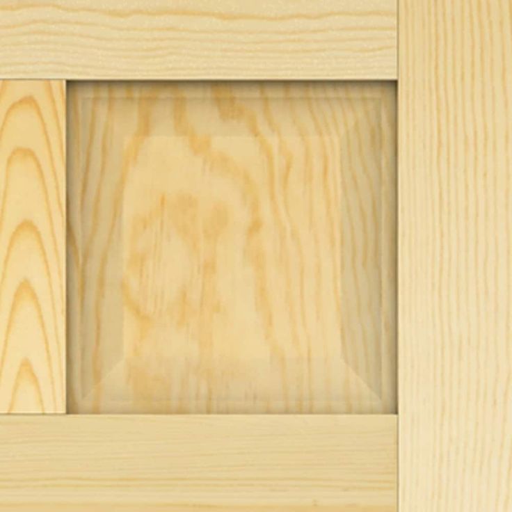 ReliaBilt 32-in x 80-in Clear 6-Panel Solid Core Unfinished Pine Wood Slab Door